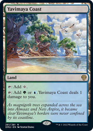 0261 Yavimaya Coast R Promo Pack: Dominaria United