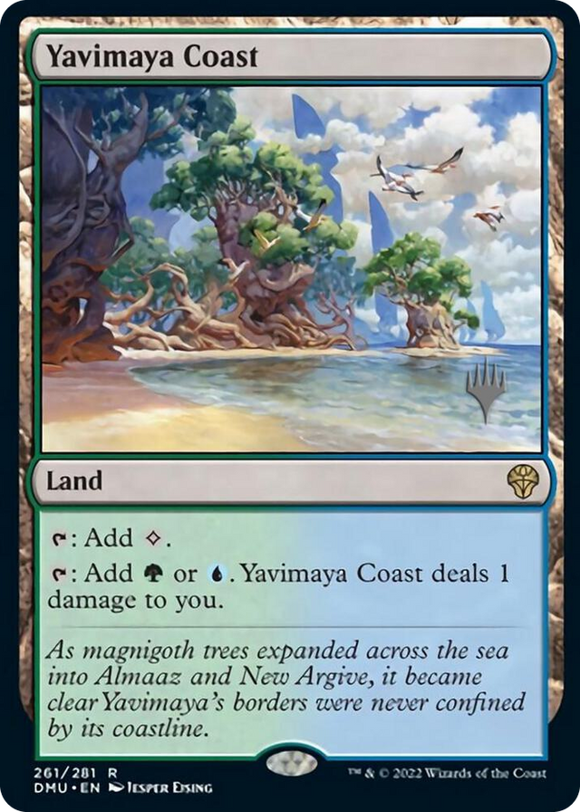 0261 Yavimaya Coast R Promo Pack: Dominaria United