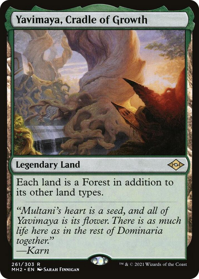 0261 Yavimaya, Cradle of Growth R Modern Horizons 2