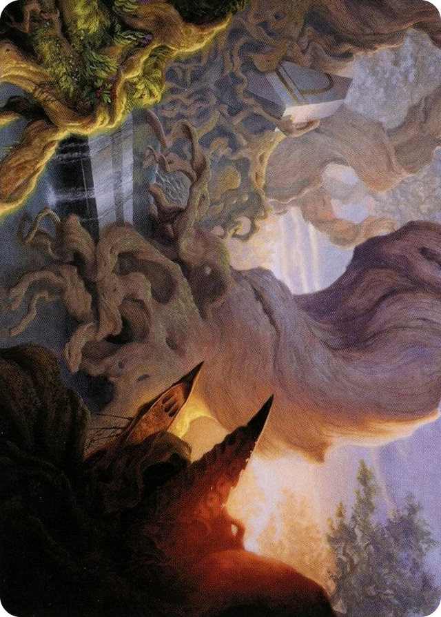 0066 Yavimaya, Cradle of Growth Art Card S Art Series: Modern Horizons 2
