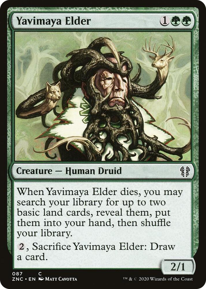 0087 Yavimaya Elder C Commander: Zendikar Rising
