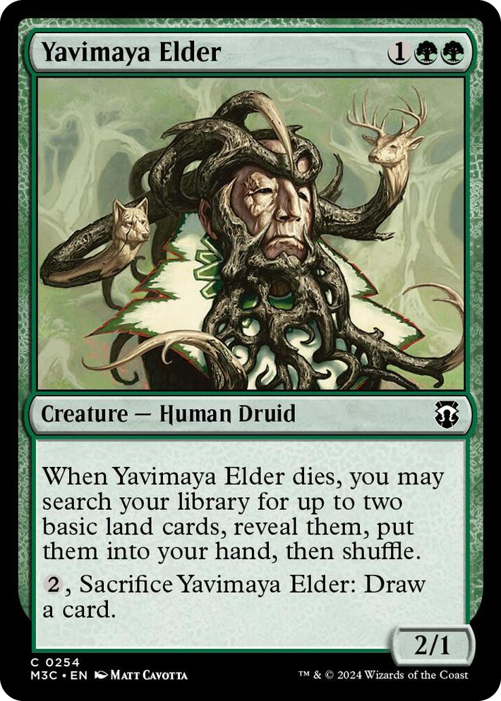 0254 Yavimaya Elder C Commander: Modern Horizons 3