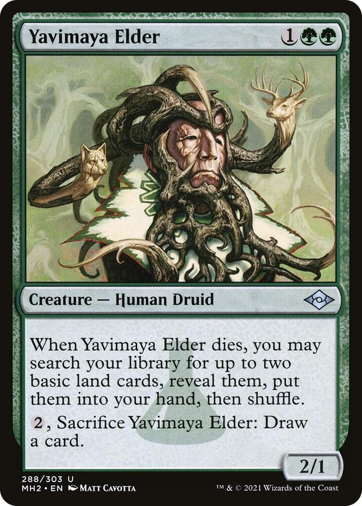0288 Yavimaya Elder U Modern Horizons 2
