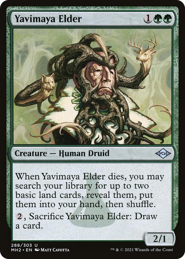 0288 Yavimaya Elder U Modern Horizons 2