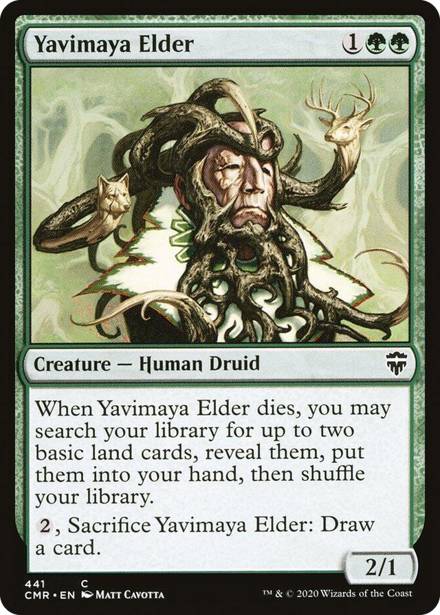 0441 Yavimaya Elder C Commander Legends