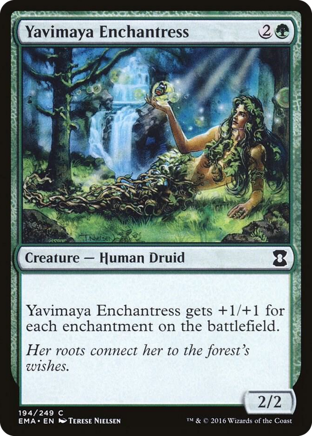 0194 Yavimaya Enchantress C Eternal Masters