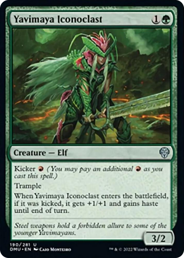 0190 Yavimaya Iconoclast U Dominaria United
