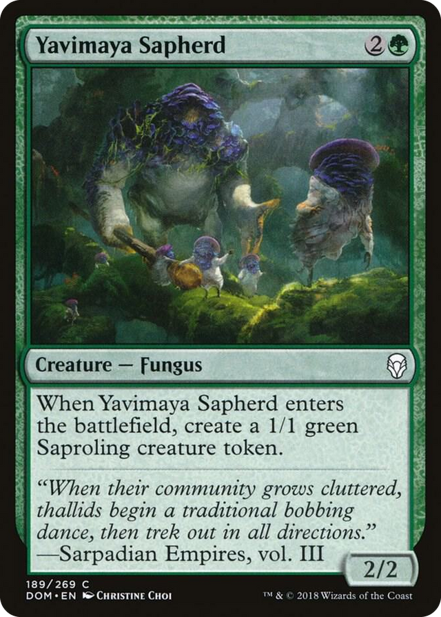0189 Yavimaya Sapherd C Dominaria