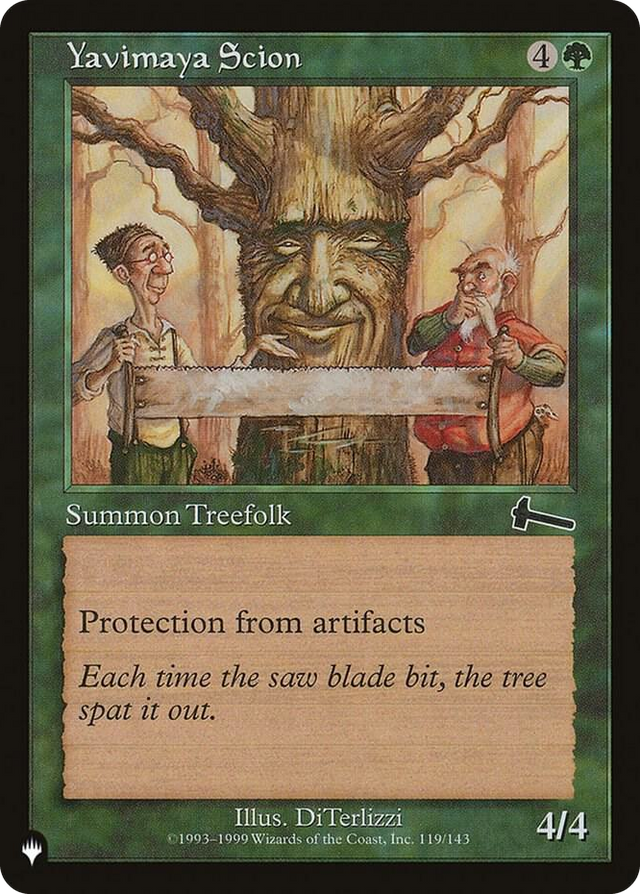 0119 Yavimaya Scion C The List Reprints