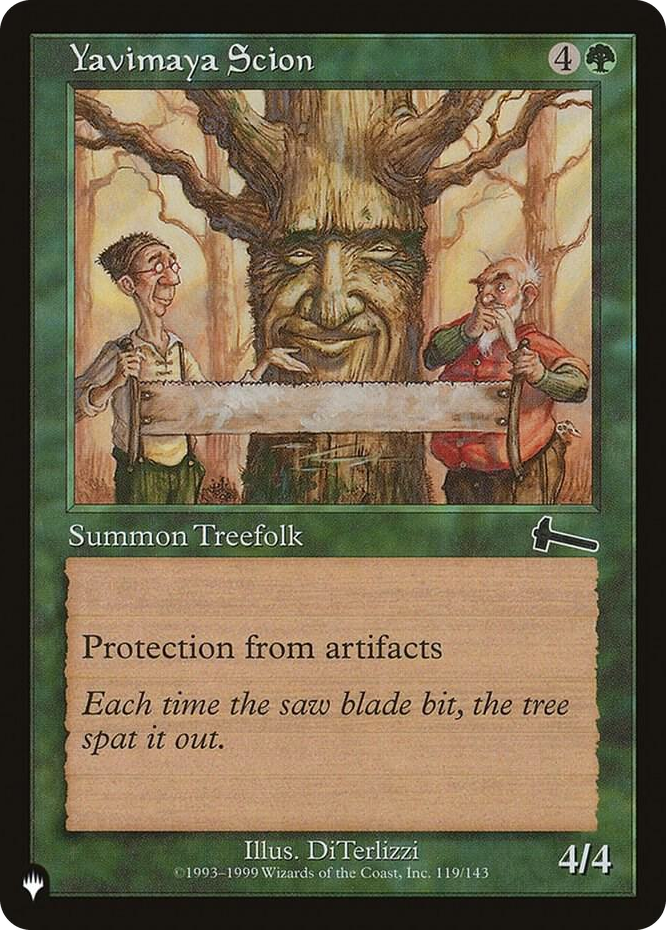 Yavimaya Scion #119 C - The List Reprints Pokemon card