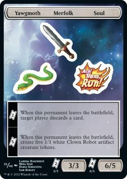 0035 Yawgmoth Merfolk Soul T Unfinity