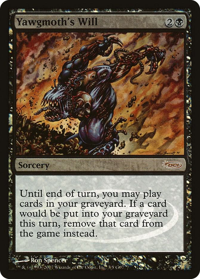 Yawgmoth's Will #3 P - Judge Promos Pokemon card