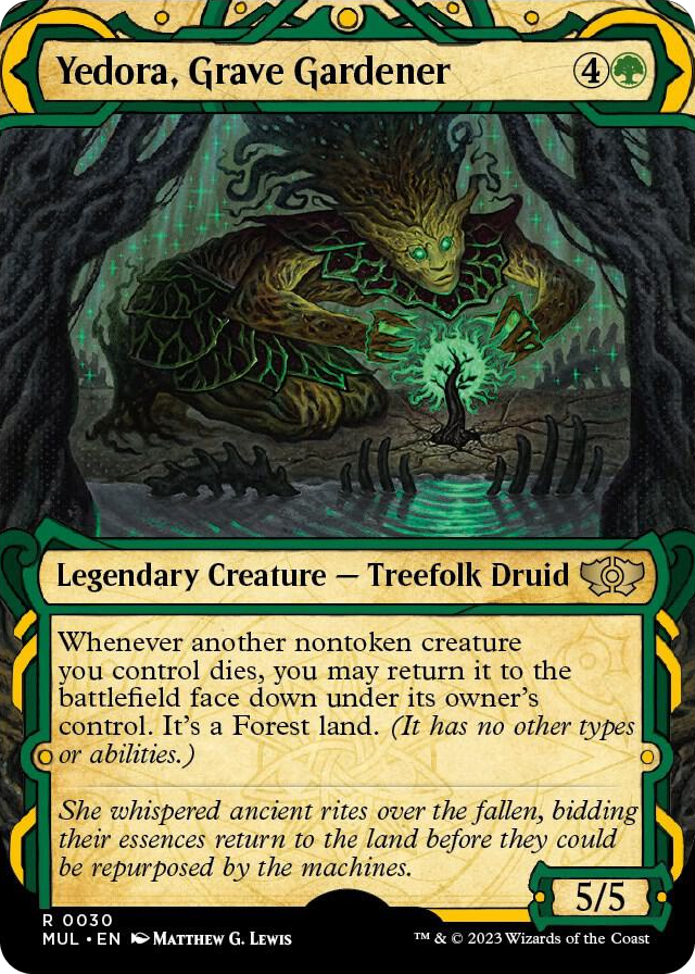 0030 Yedora, Grave Gardener R March of the Machine: Multiverse Legends