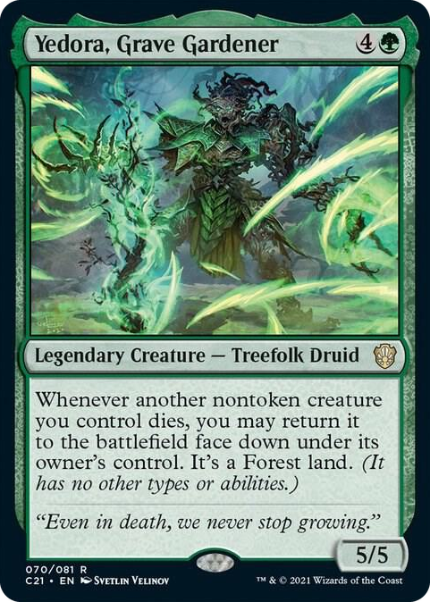 0070 Yedora, Grave Gardener R Commander 2021