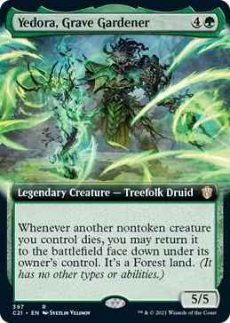 0397 Yedora, Grave Gardener (Extended Art) R Commander 2021