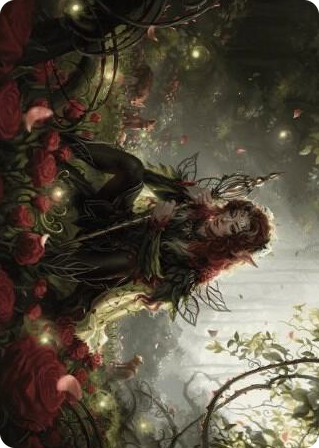 0035 Yenna, Redtooth Regent Art Card S Art Series: Wilds of Eldraine