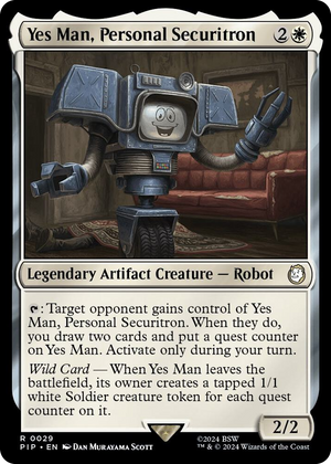 0029 Yes Man, Personal Securitron R Universes Beyond: Fallout