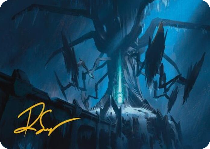 Yggdrasil, Rebirth Engine Art Card (Gold-Stamped Signature) #10 S - Art Series: Universes Beyond: Assassin's Creed Pokemon card