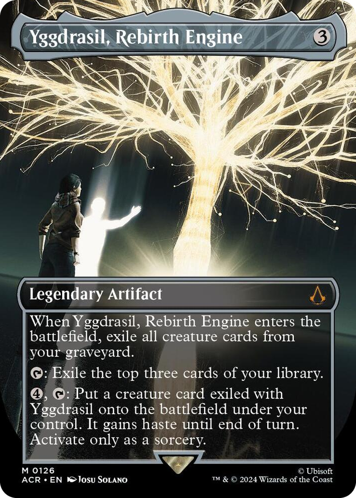 0126 Yggdrasil, Rebirth Engine (Borderless) M Universes Beyond: Assassin's Creed