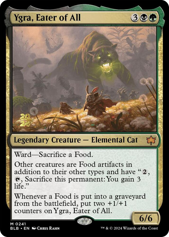 0241 Ygra, Eater of All M Prerelease Cards