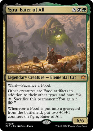 0241 Ygra, Eater of All M Promo Pack: Bloomburrow