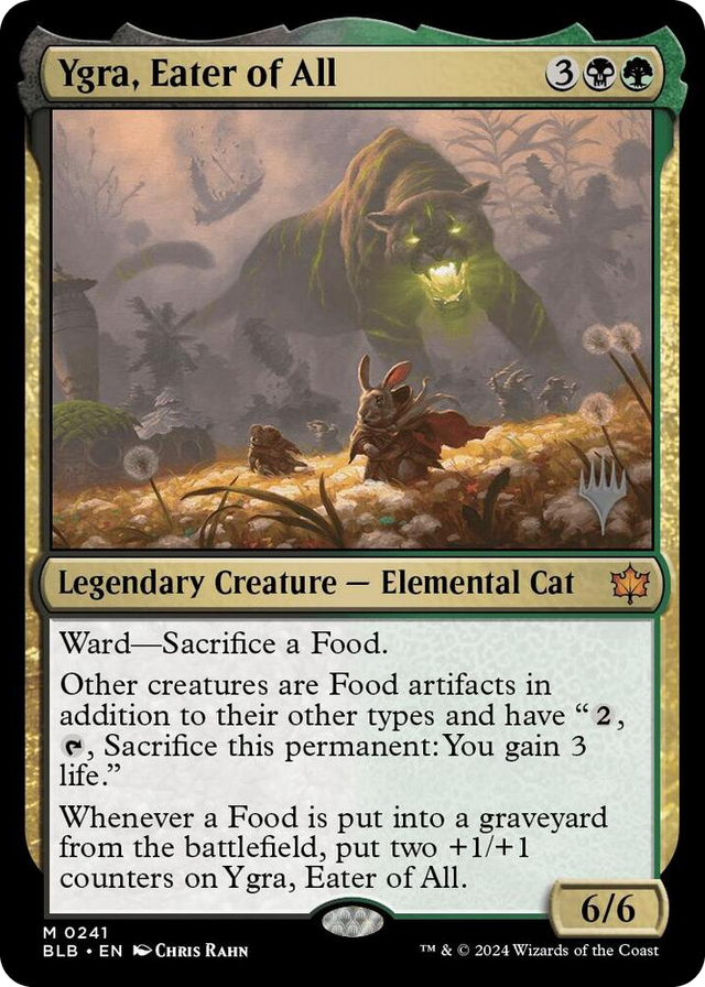 0241 Ygra, Eater of All M Promo Pack: Bloomburrow
