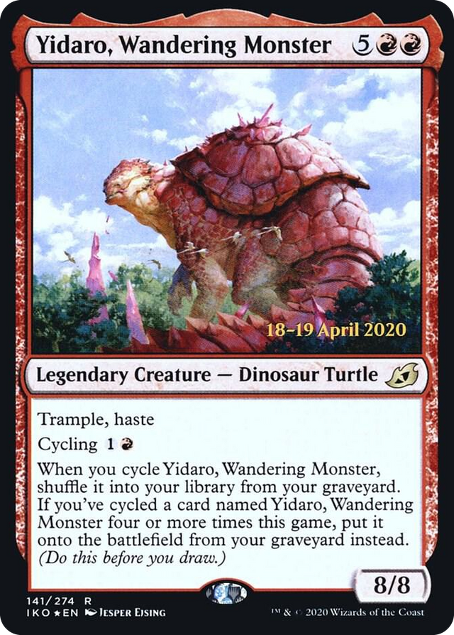 0141 Yidaro, Wandering Monster R Prerelease Cards