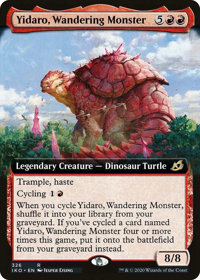 0326 Yidaro, Wandering Monster (Extended Art) R Lair of Behemoths