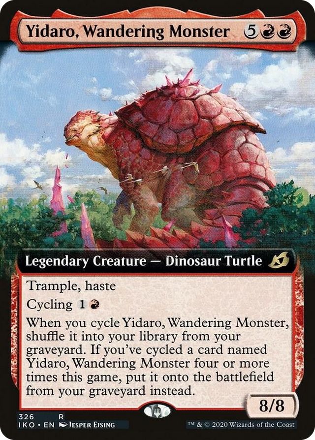 0326 Yidaro, Wandering Monster (Extended Art) R Lair of Behemoths