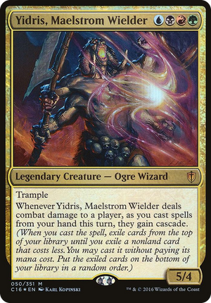 0050 Yidris, Maelstrom Wielder (Commander 2016) M Oversize Cards