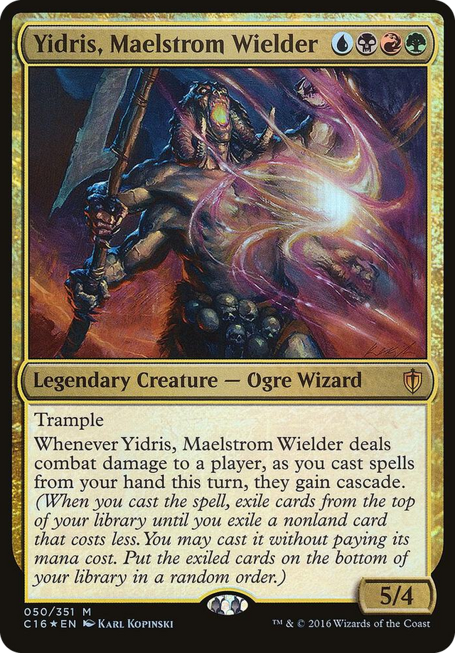 0050 Yidris, Maelstrom Wielder (Commander 2016) M Oversize Cards