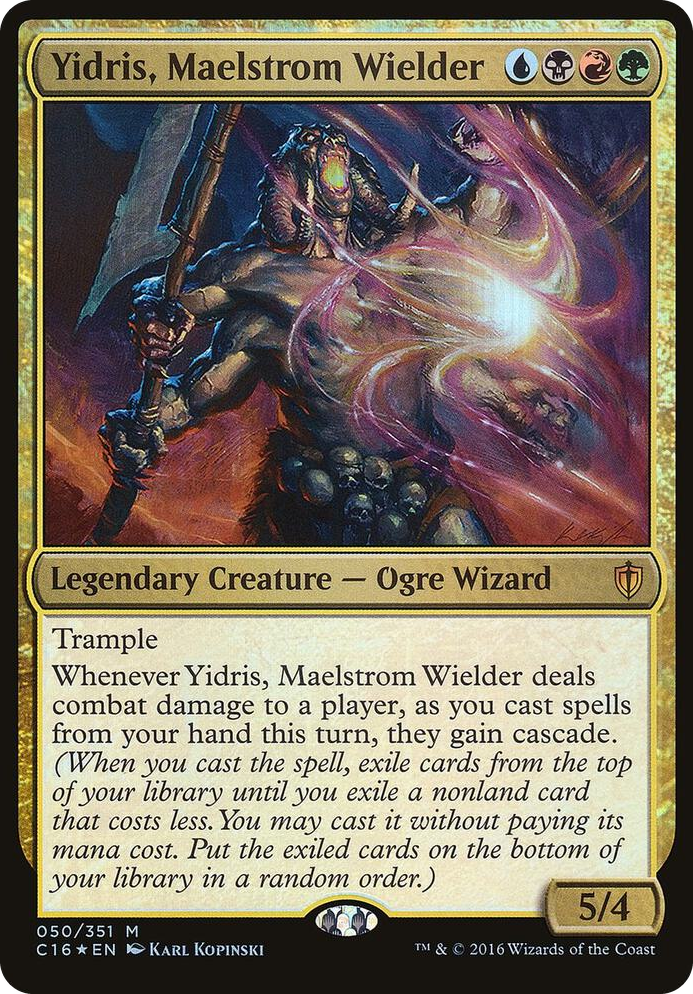 Yidris, Maelstrom Wielder (Commander 2016) #50 M - Oversize Cards Pokemon card