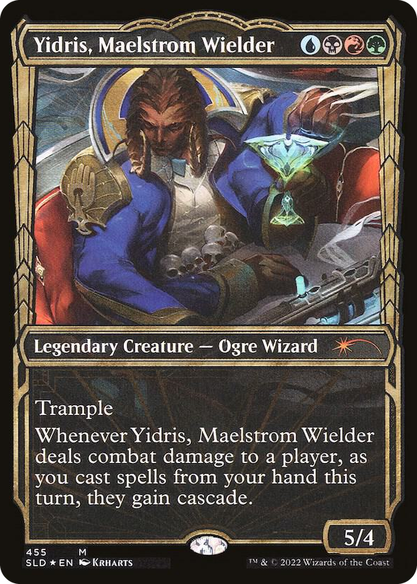 Yidris, Maelstrom Wielder (Gilded Foil) #455 M - Secret Lair Drop Series Pokemon card
