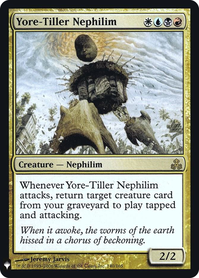 Yore-Tiller Nephilim #140 R - The List Reprints Pokemon card