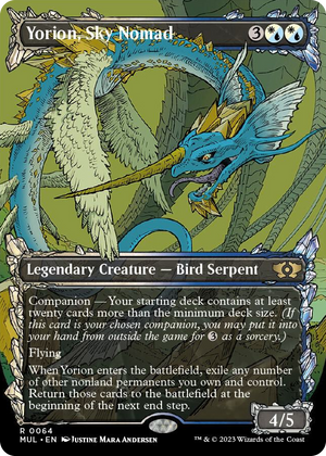 0064 Yorion, Sky Nomad R March of the Machine: Multiverse Legends