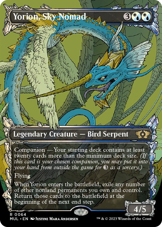 0064 Yorion, Sky Nomad R March of the Machine: Multiverse Legends