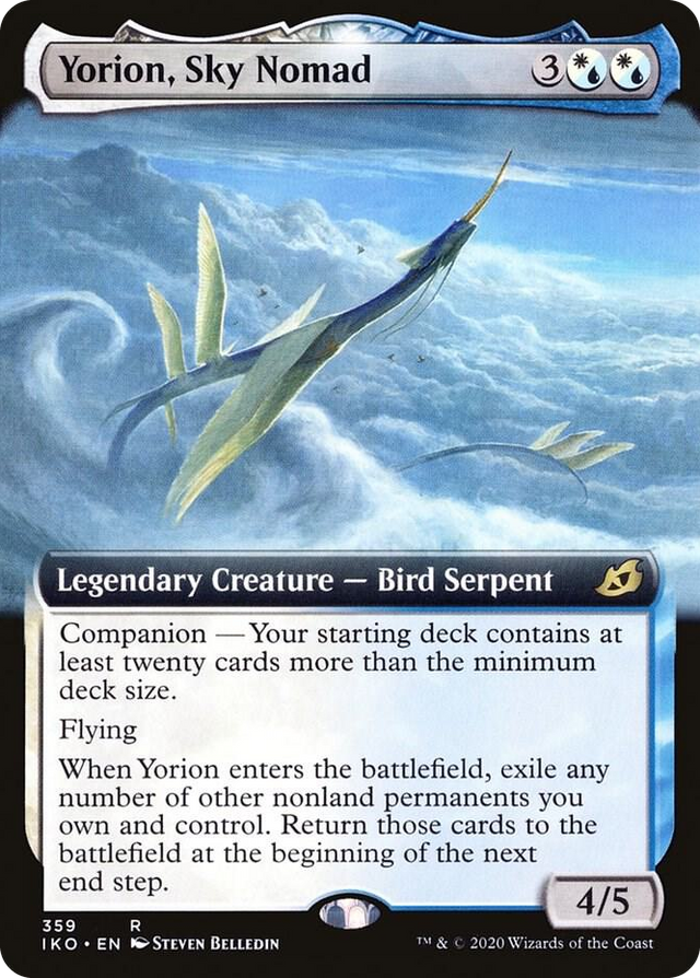 0359 Yorion, Sky Nomad (Extended Art) R Lair of Behemoths