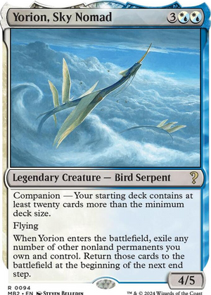 0094 Yorion, Sky Nomad (White Border) R Mystery Booster 2
