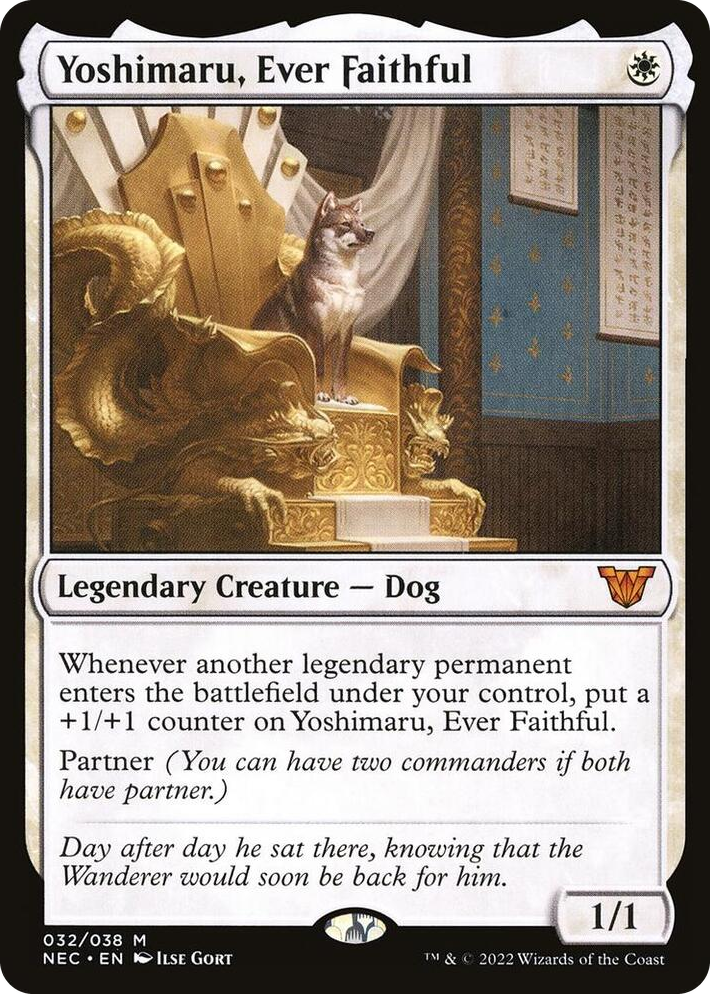 0032 Yoshimaru, Ever Faithful M Commander: Kamigawa: Neon Dynasty