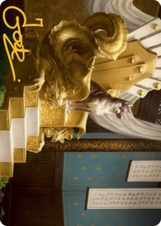 0024 Yoshimaru, Ever Faithful Art Card (Gold-Stamped Signature) S Art Series: Kamigawa: Neon Dynasty