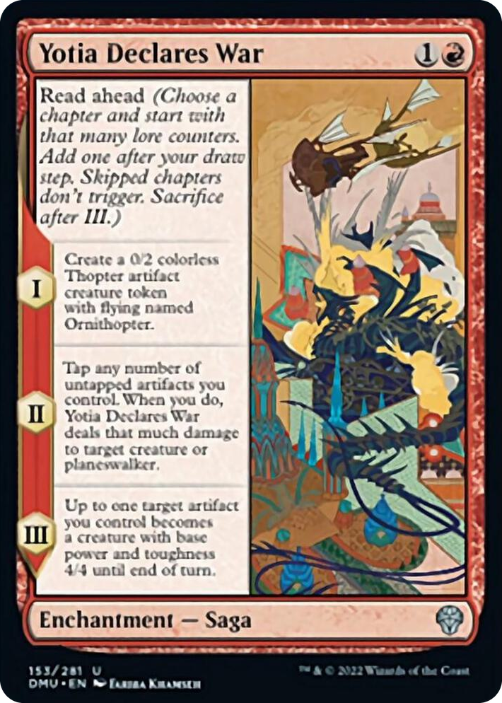 0153 Yotia Declares War U Dominaria United