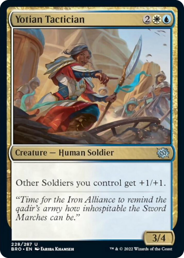 0228 Yotian Tactician U The Brothers' War