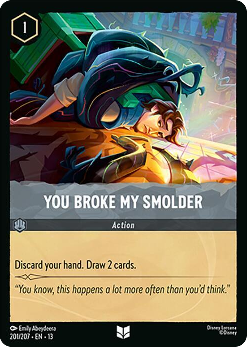 0201 You Broke My Smolder Uncommon Attack of the Vine!