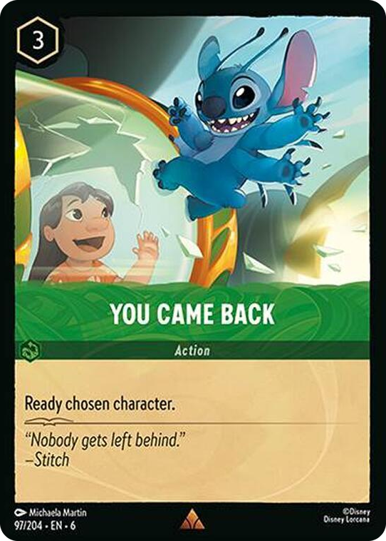0097 You Came Back Rare Azurite Sea