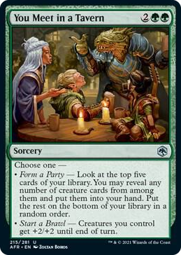 0215 You Meet in a Tavern U Adventures in the Forgotten Realms