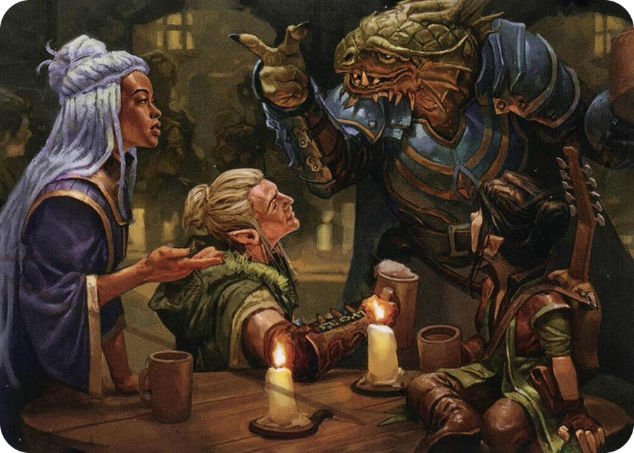 0049 You Meet in a Tavern Art Card S Art Series: Adventures in the Forgotten Realms