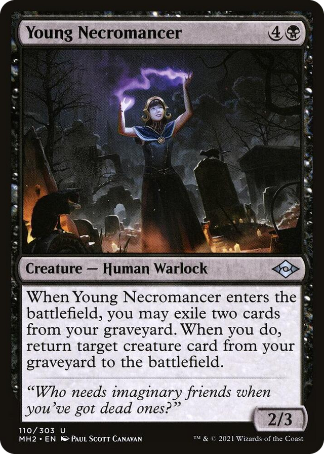 0110 Young Necromancer U Modern Horizons 2
