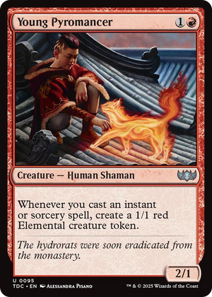 0095 Young Pyromancer U Commander: Tarkir: Dragonstorm