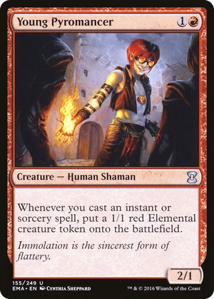 0155 Young Pyromancer U Eternal Masters