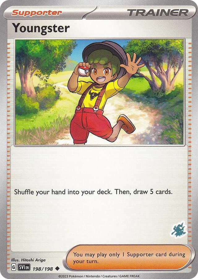0198 Youngster - Darkrai Deck Uncommon Battle Academy 2024